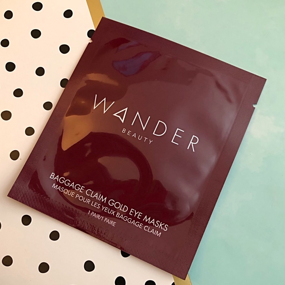 💜3 for $10! Baggage Claim Gold Eye Mask